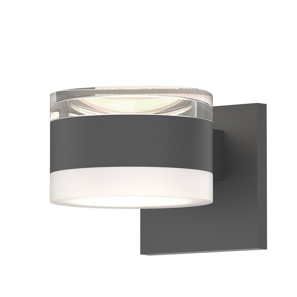 REALS Wall Sconce, Textured Gray. Picture 1