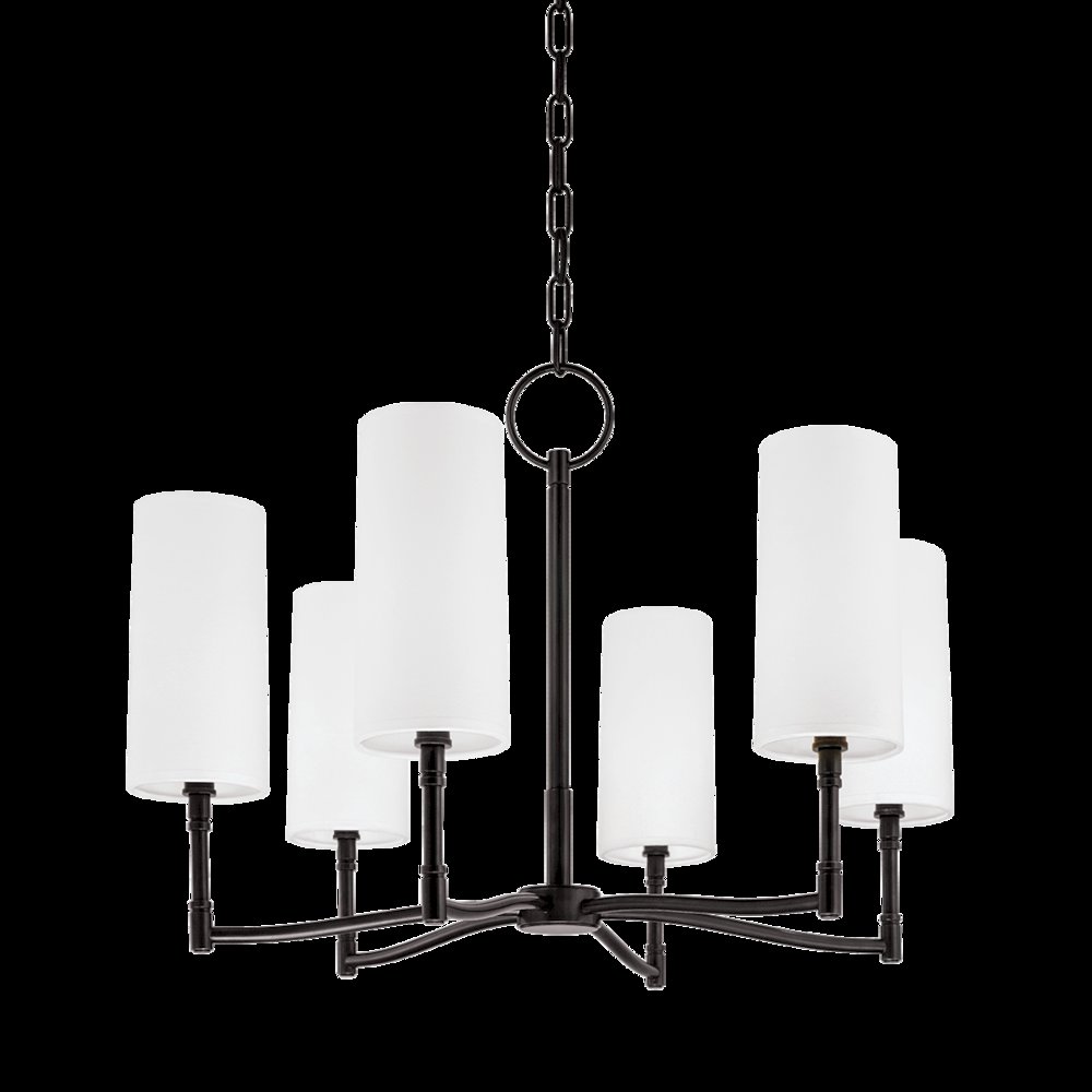 Dillon Chandelier, Old Bronze. Picture 1