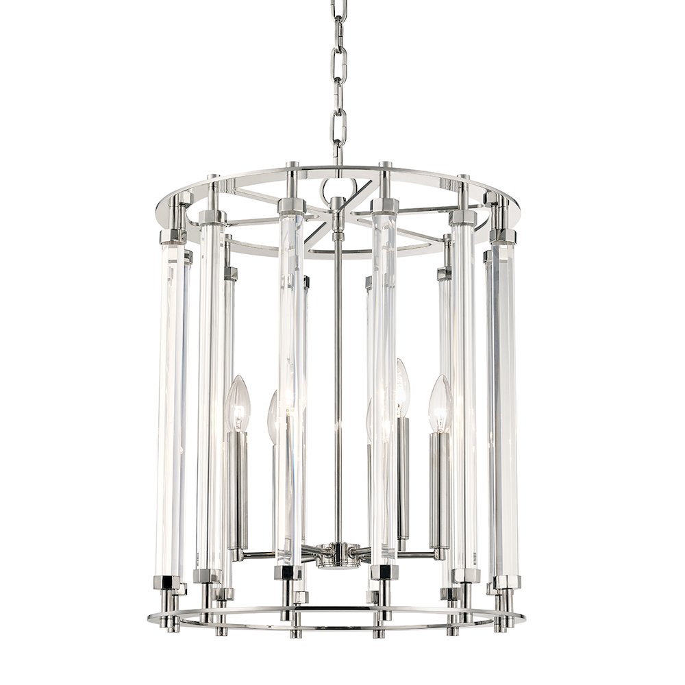 Haddon Lantern, Polished Nickel. Picture 1