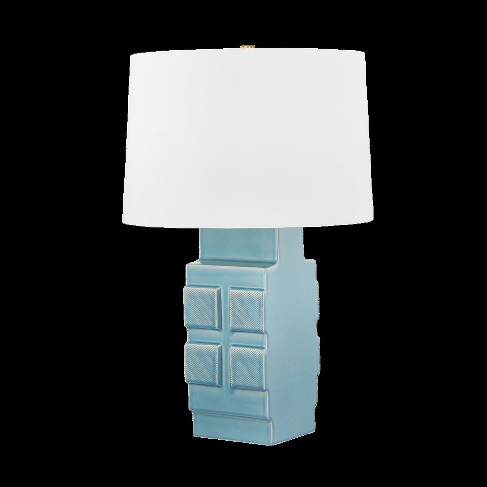 Sarai Table Lamp, Aged Brass. Picture 1