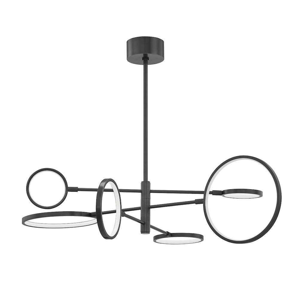 Saturn Chandelier, Old Bronze. Picture 1