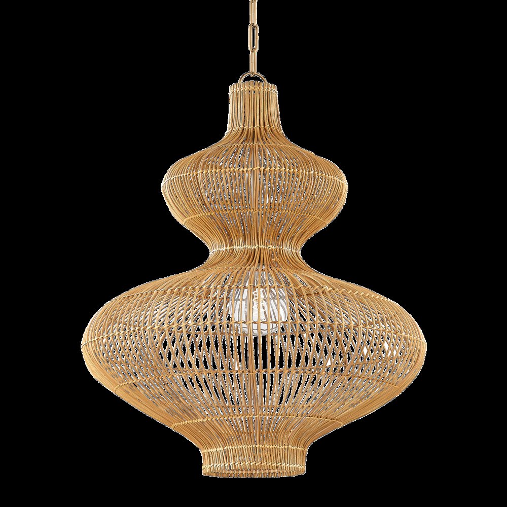 Irvine Pendant, Patina Brass. Picture 1