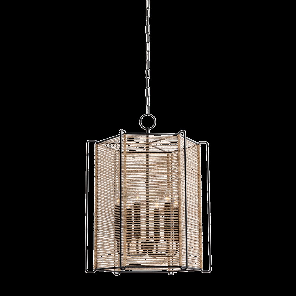 Ramon Lantern, Texture Black. Picture 1