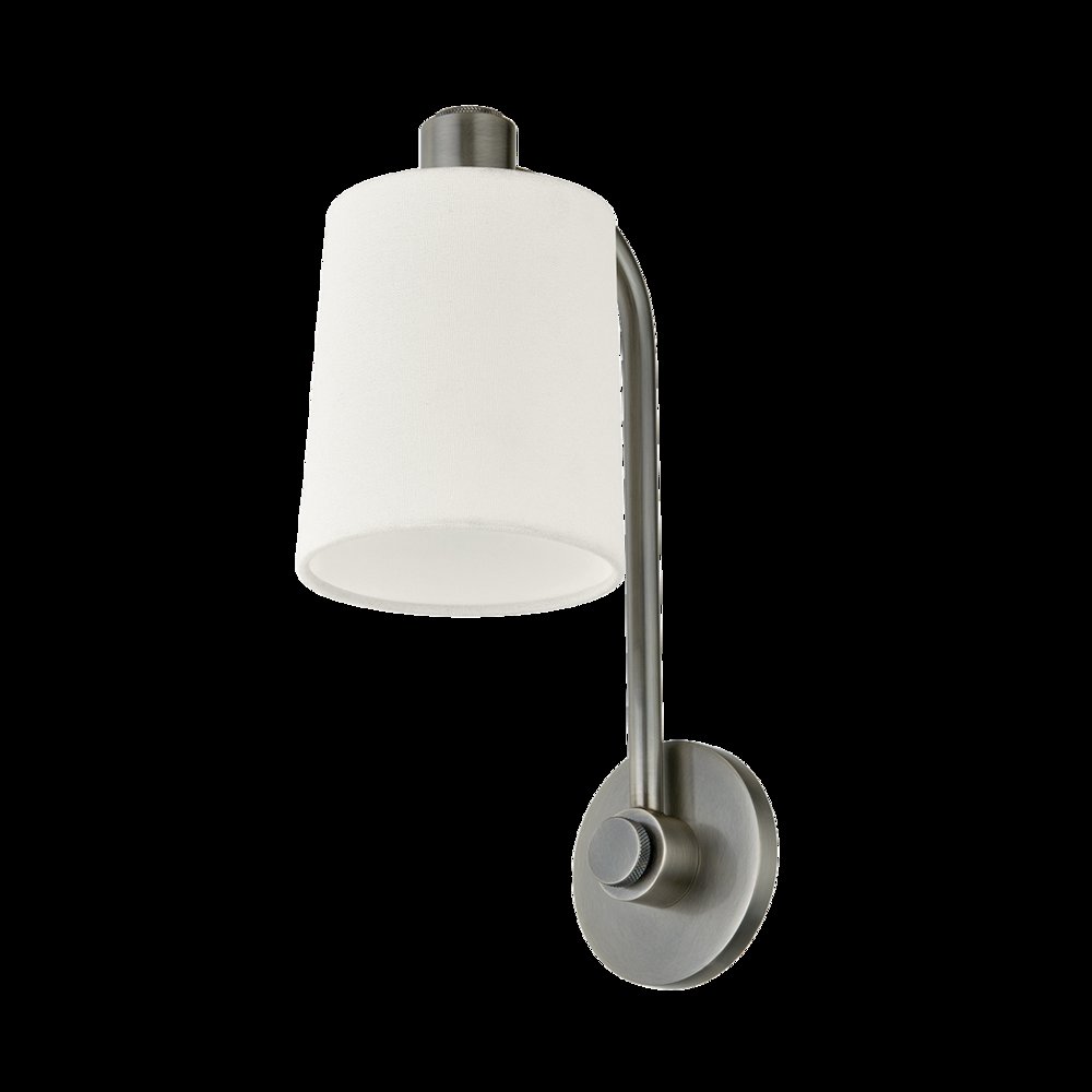 Rigby Wall Sconce, Vintage Pewter. Picture 1