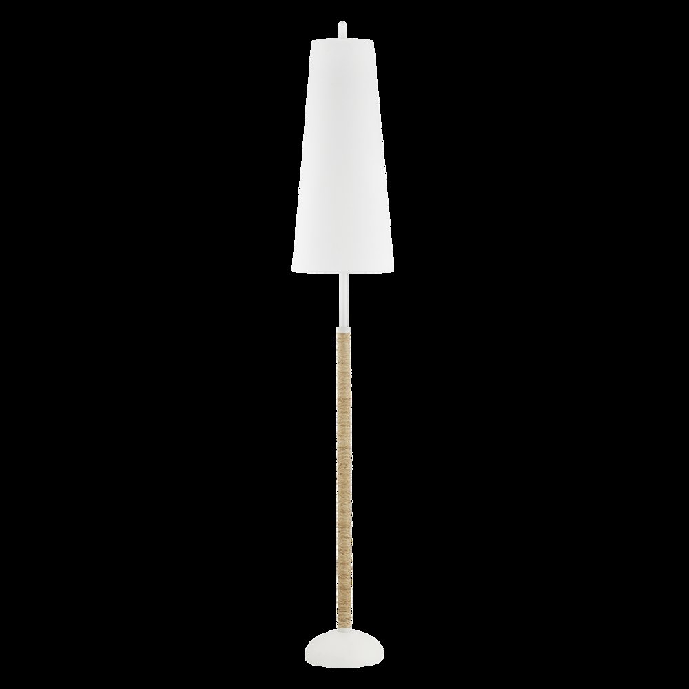 Mariana Floor Lamp, Texture White. Picture 1