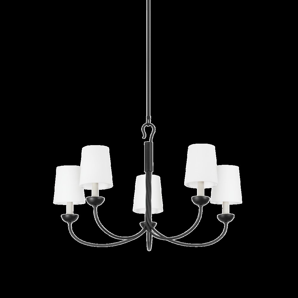 Montpelier Chandelier, Aged Iron. Picture 1