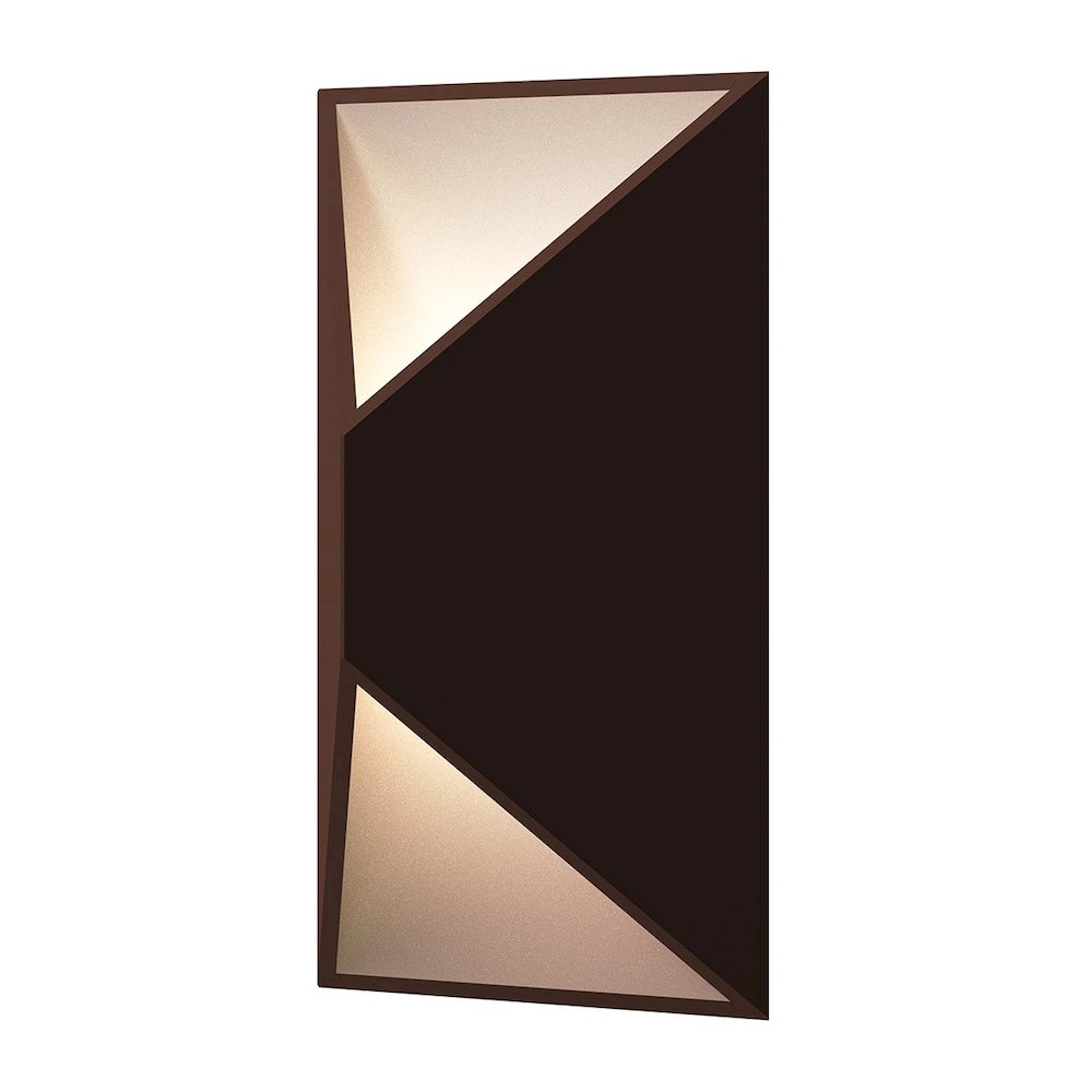 Prisma Wall Sconce, Textured Bronze. Picture 1