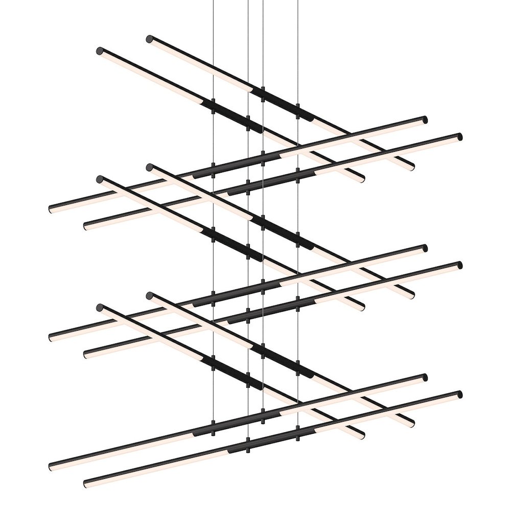 Tik-Tak Pendant, Satin Black. Picture 1