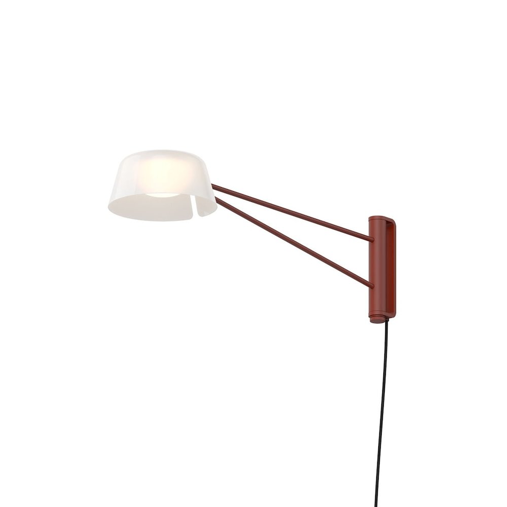 Ray Wall Sconce, Oxide Red. Picture 1