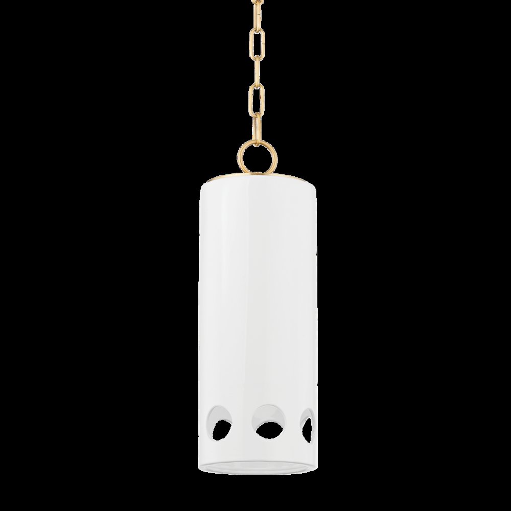 Jean Pendant, Aged Brass. Picture 1