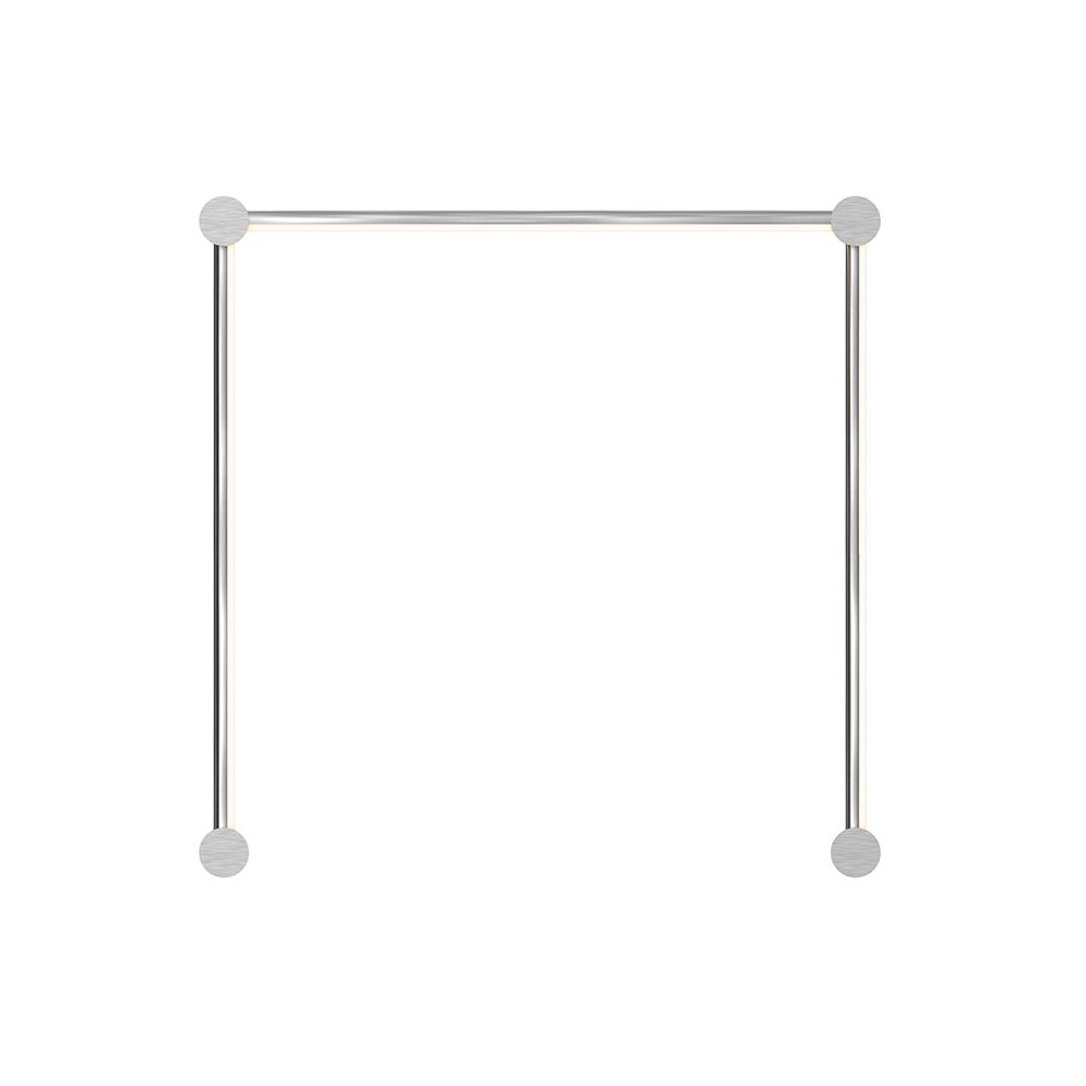 Purolinear 360 Bath and Vanity, Satin Chrome. Picture 1