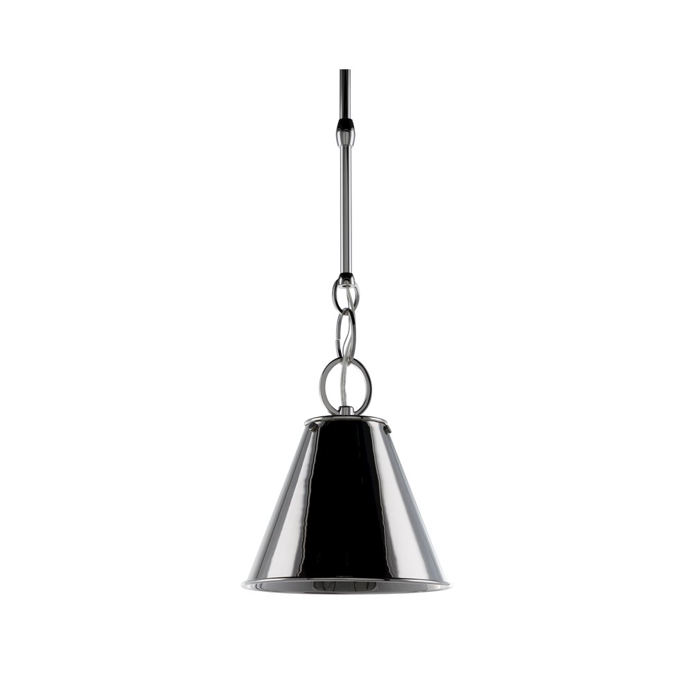 Altamont Pendant, Polished Nickel. Picture 1