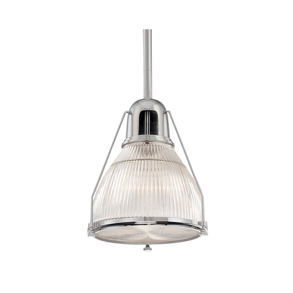 Haverhill Pendant, Polished Nickel. Picture 1