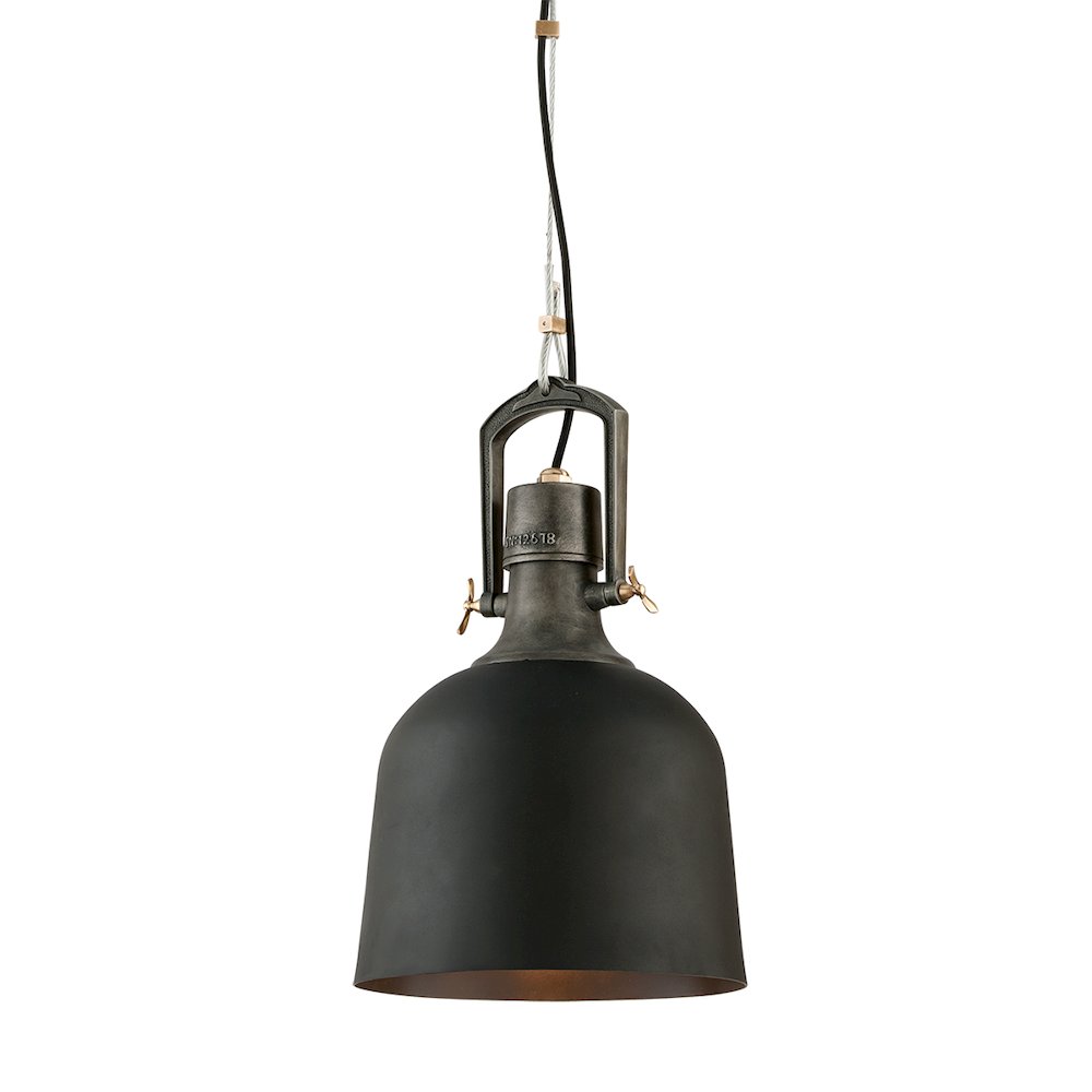 Hangar 31 Pendant, Soft Black. Picture 1