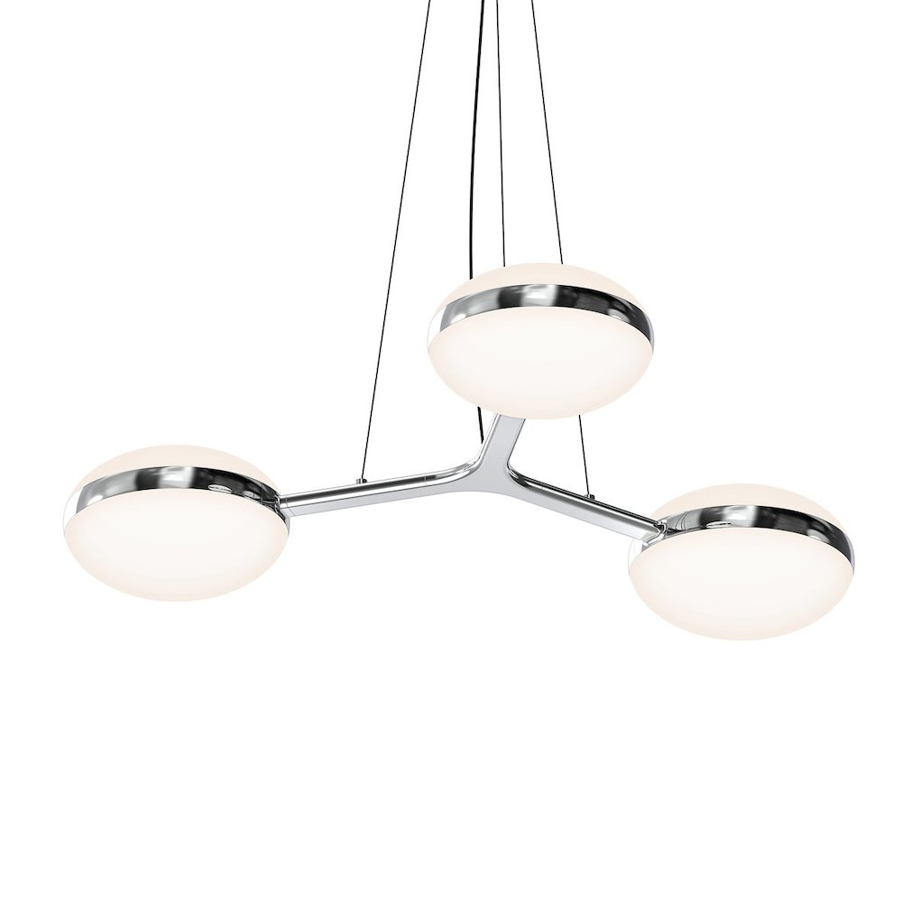 Pillows Pendant, Polished Chrome. Picture 1