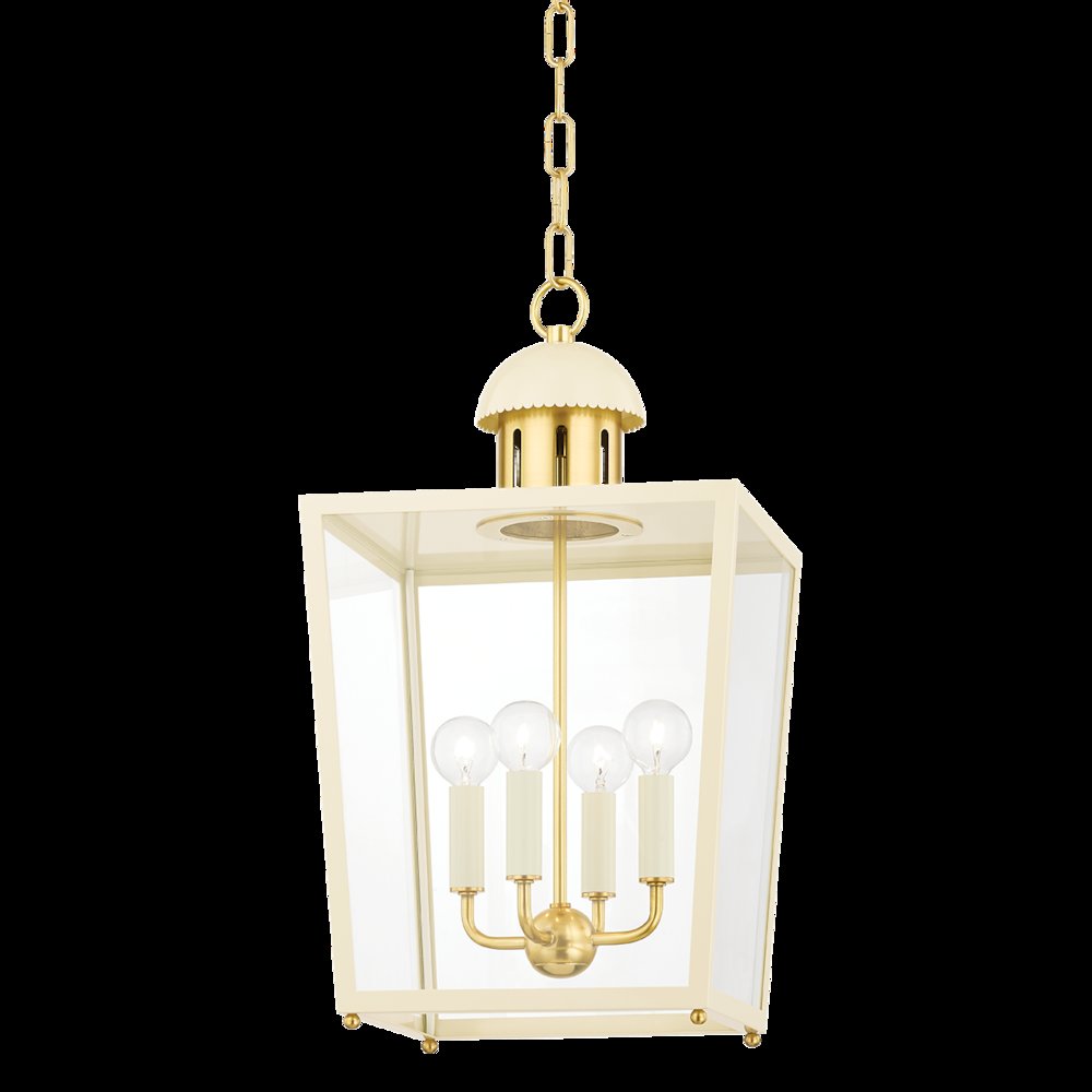 June Lantern, Aged Brass. Picture 1