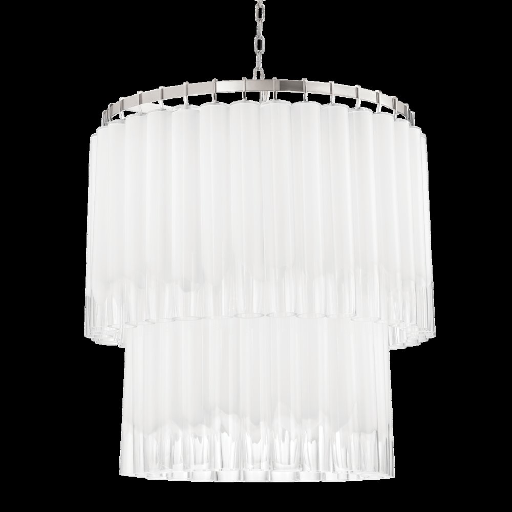 Tyrell Chandelier, Polished Nickel. Picture 1
