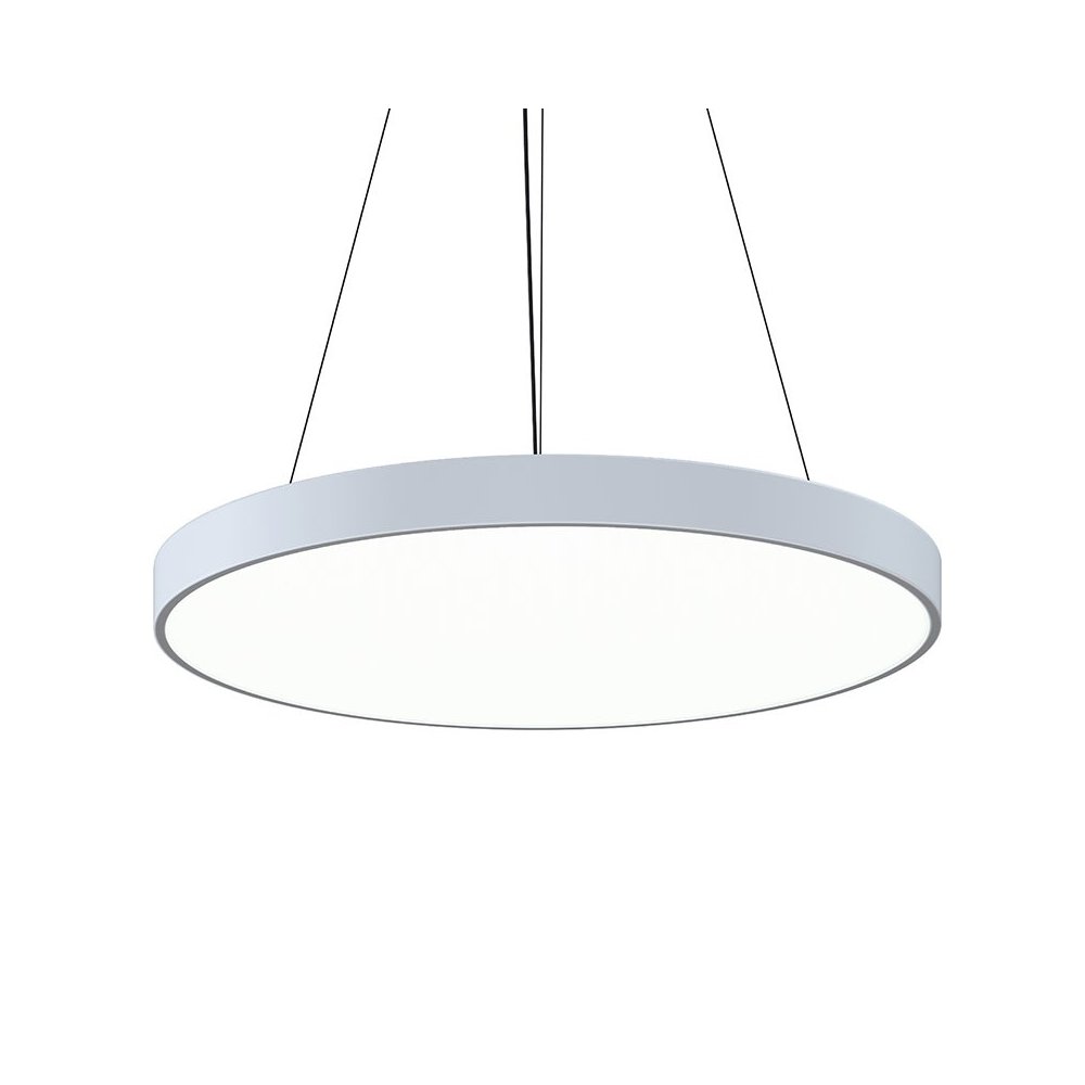 Pi Pendant, Satin White. Picture 1