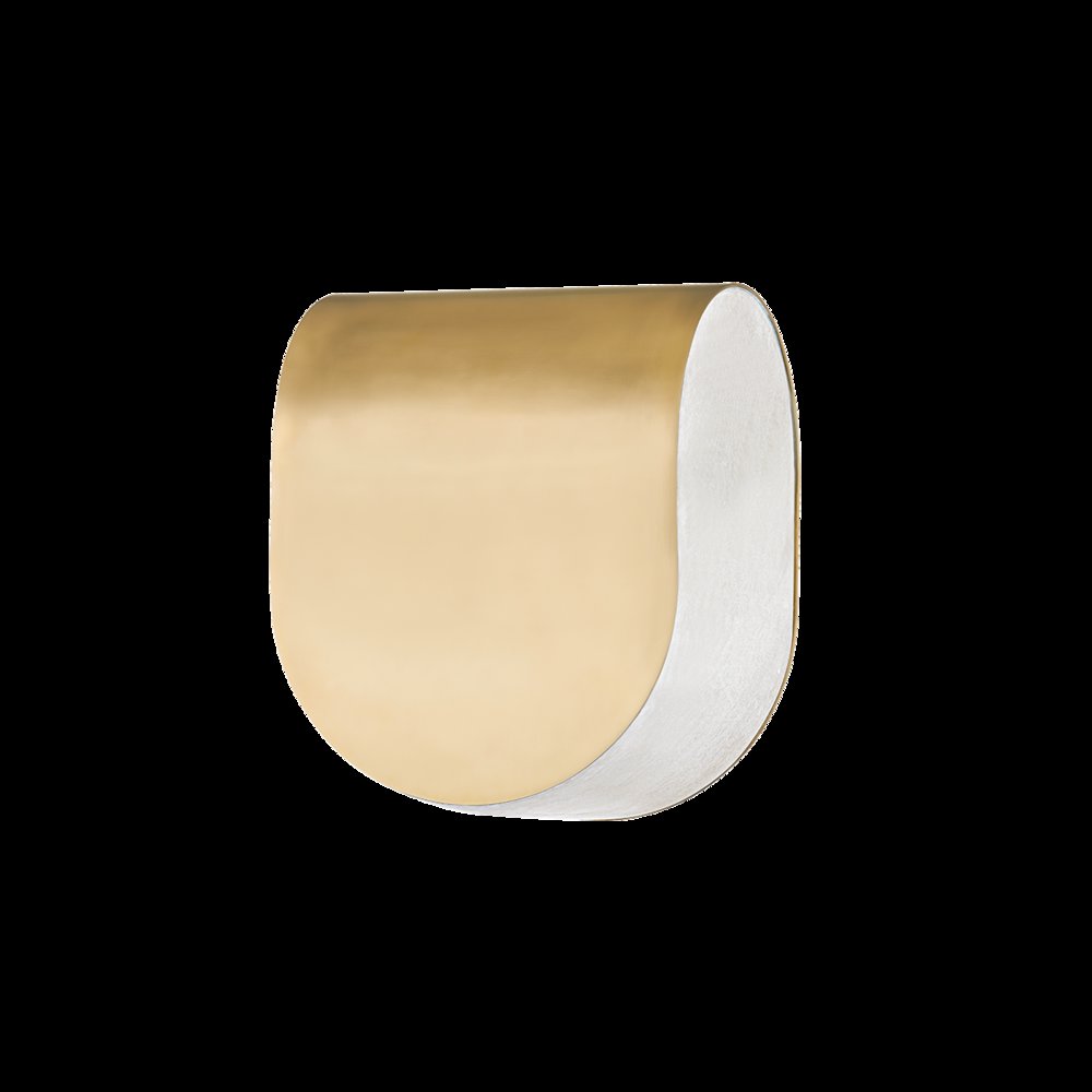Briarwood Wall Sconce, Aged Brass. Picture 1