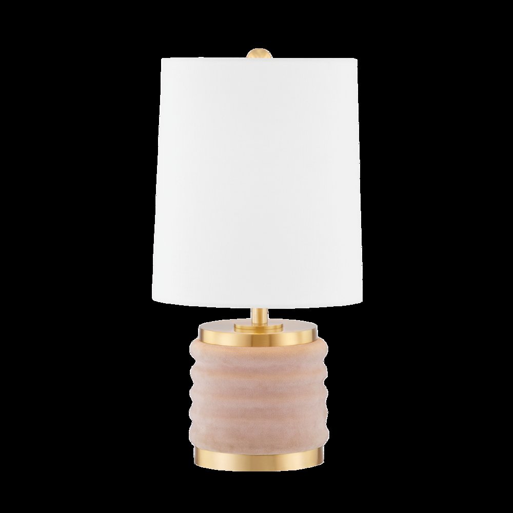 Bethany Table Lamp, Aged Brass. Picture 1