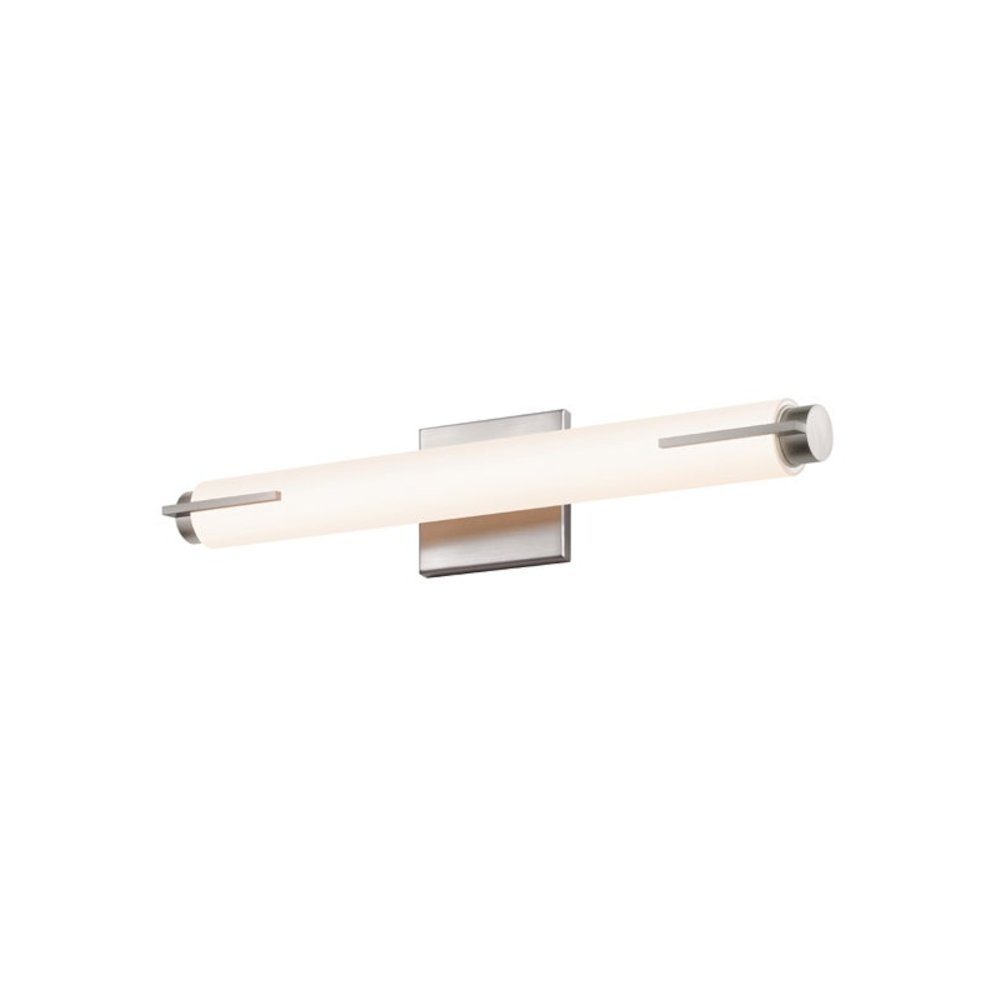 Tubo Slim LED Bath and Vanity, Satin Nickel. Picture 1