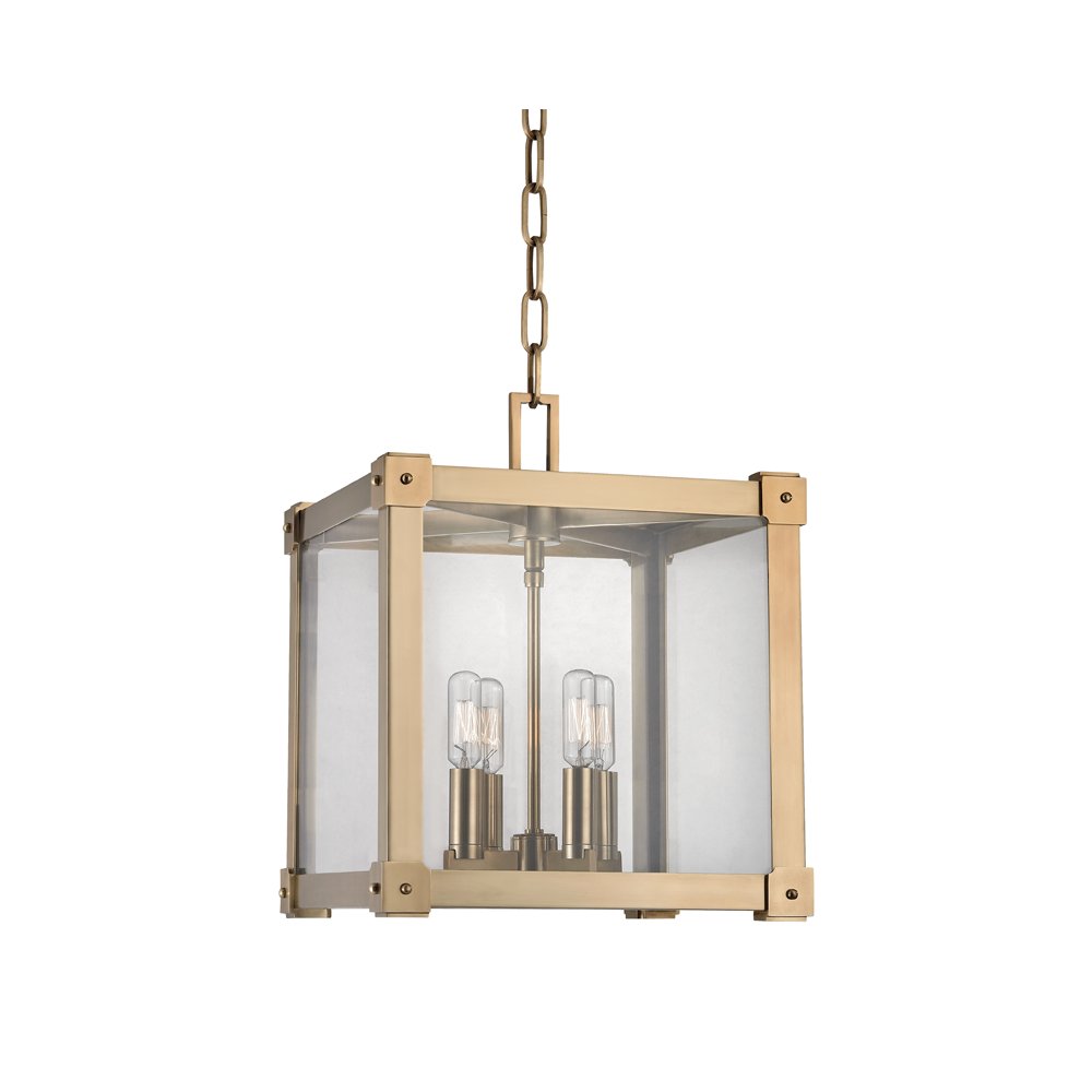 Forsyth Lantern, Aged Brass. Picture 1