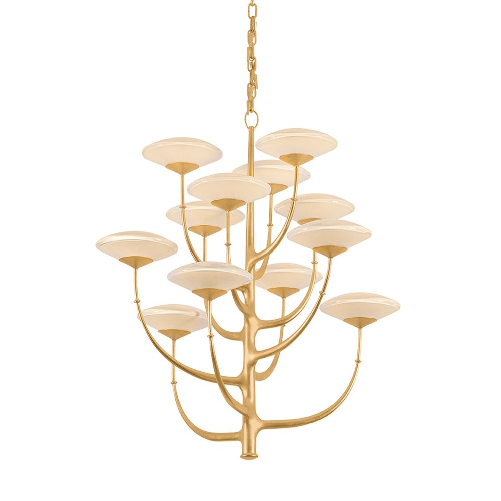 Pluro Chandelier, Natural, Vogue. Picture 1