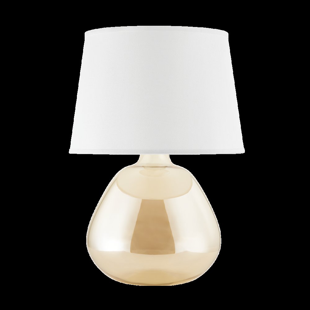 Thea Table Lamp, Aged Brass. Picture 1