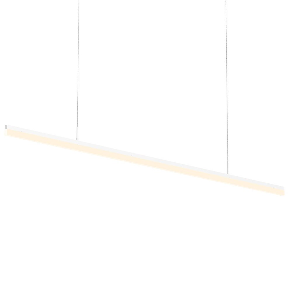 Stiletto Pendant, Satin White. Picture 1