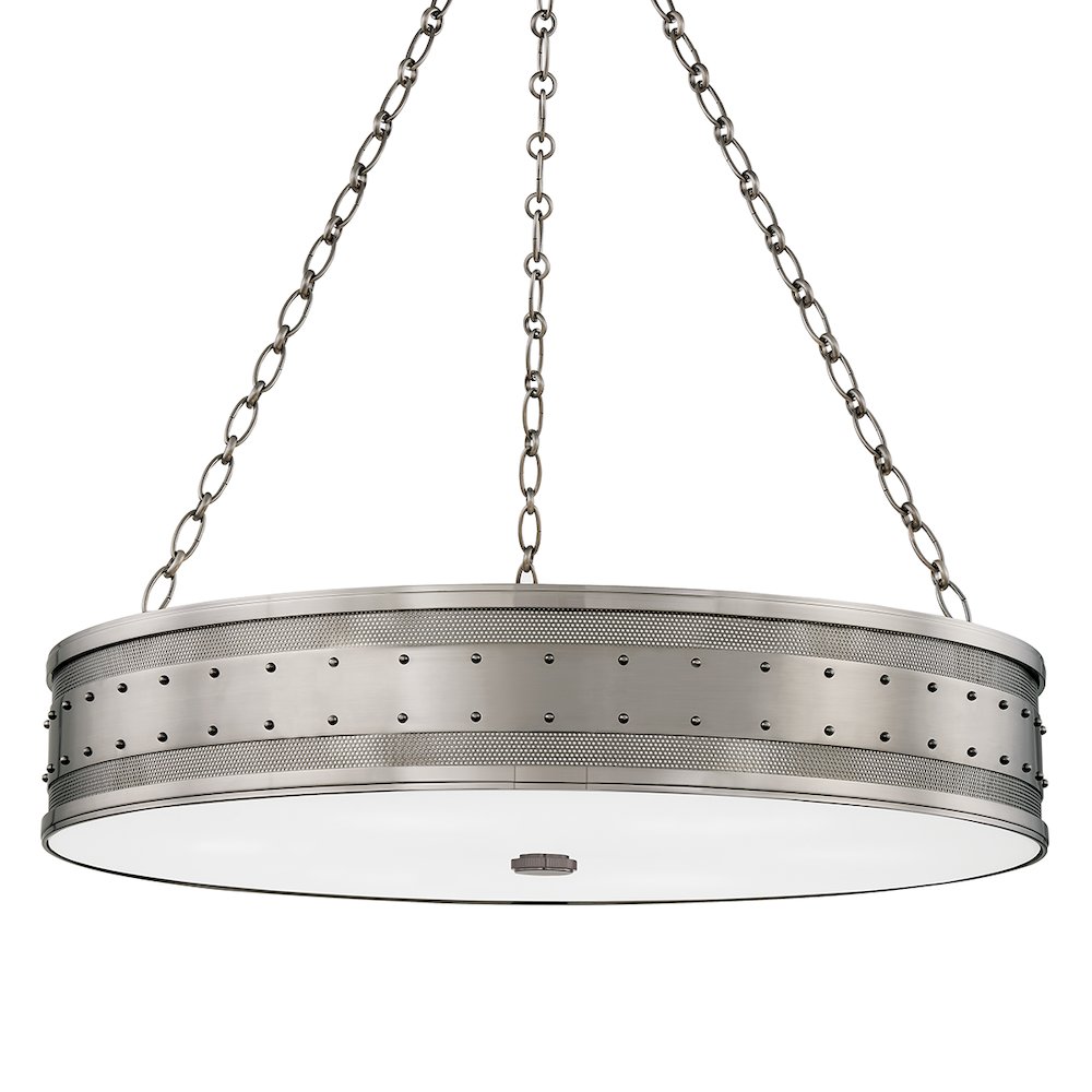 Gaines Chandelier, Historic Nickel. Picture 1