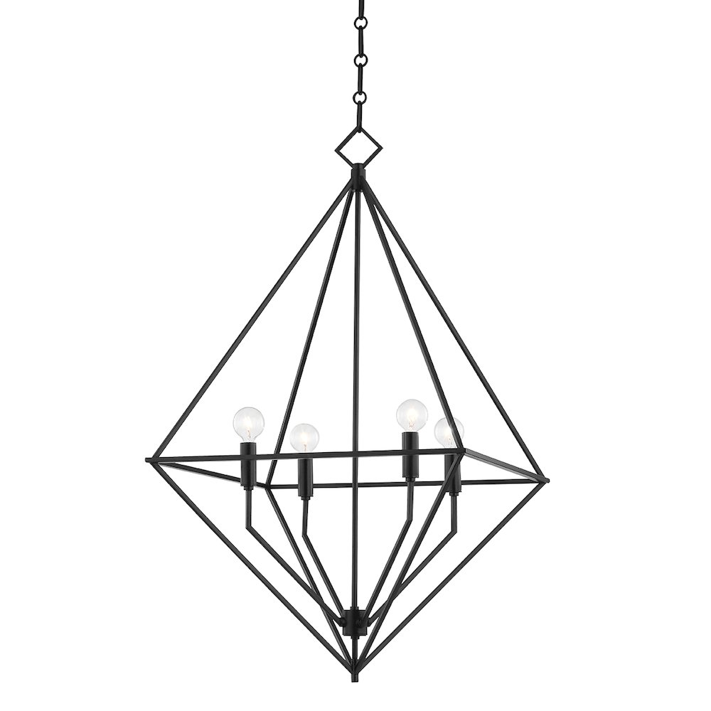 Haines Lantern, Aged Iron. Picture 1