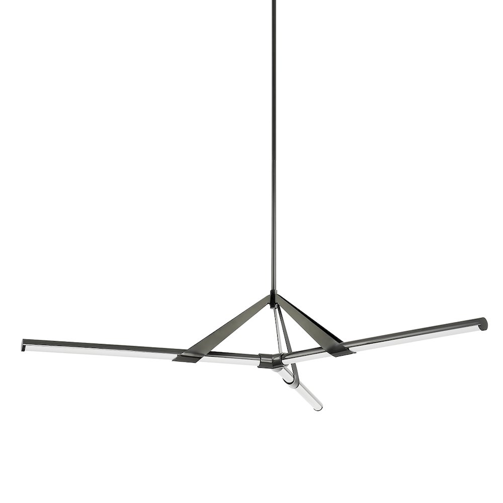 Jonas Chandelier, Black Nickel. Picture 1