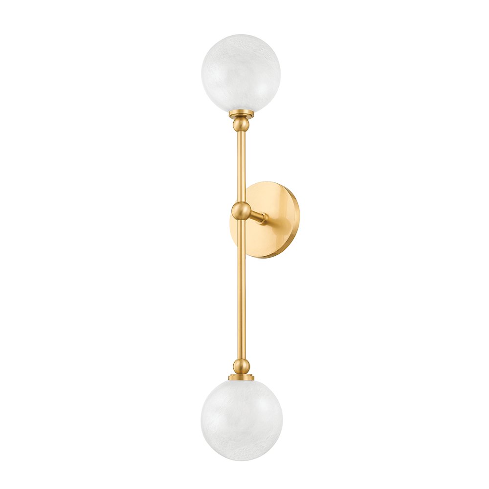 Andrews Wall Sconce, Aged Brass. Picture 1