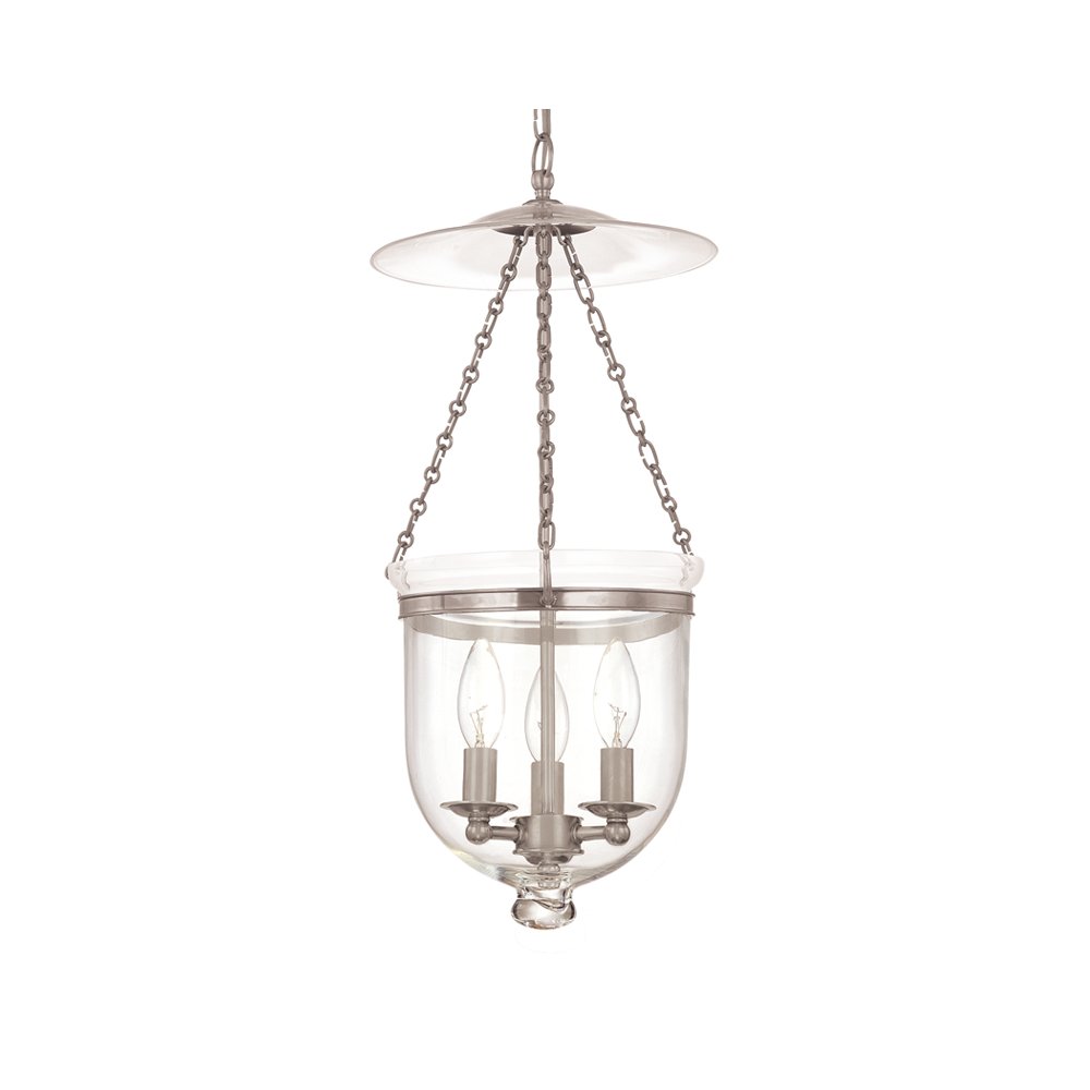 Hampton Pendant, Polished Nickel. Picture 1