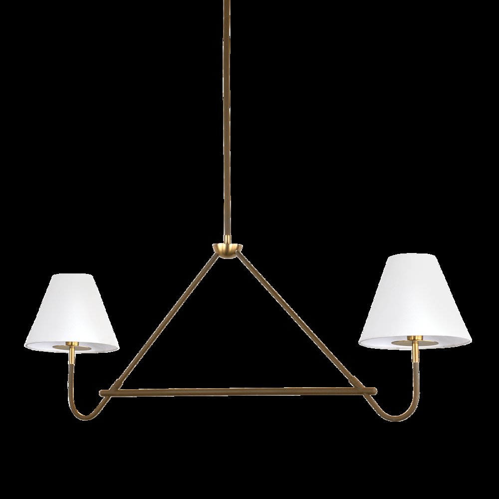 Polly Linear, Aged Brass. Picture 1