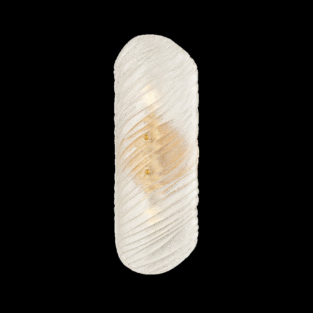 Shelley Wall Sconce, Vintage Gold Leaf. Picture 1
