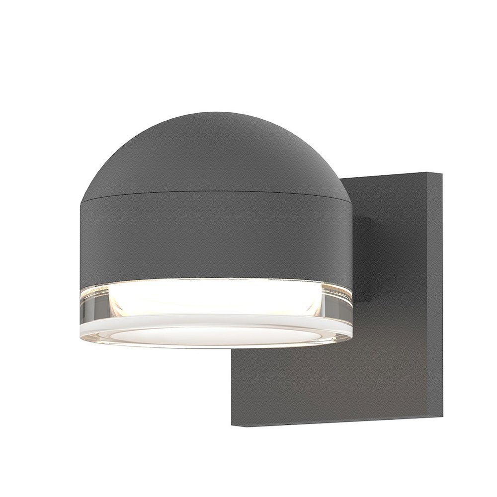REALS Wall Sconce, Textured Gray. Picture 1