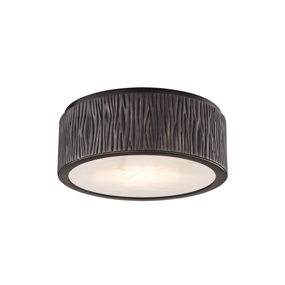 Crispin Flush Mount, Old Bronze. Picture 1