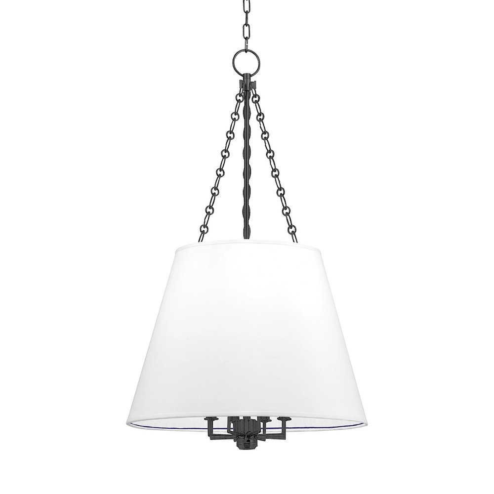 Burdett Pendant In Old Bronze Color. Picture 1