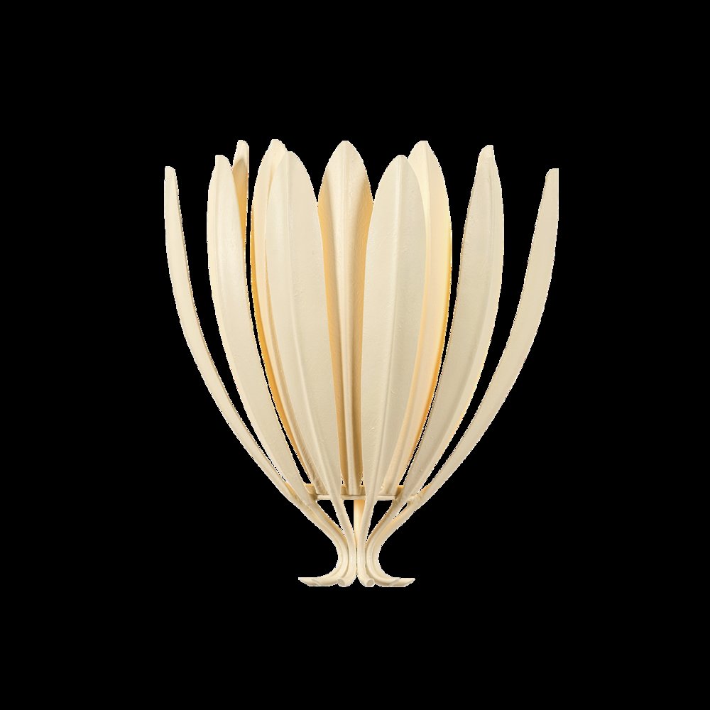 Whitfield Wall Sconce, Cream Plaster. Picture 1