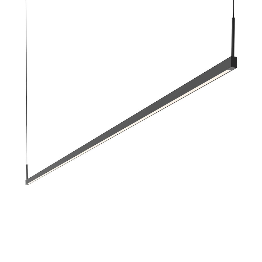 Thin-Line Pendant, Satin Black. Picture 1
