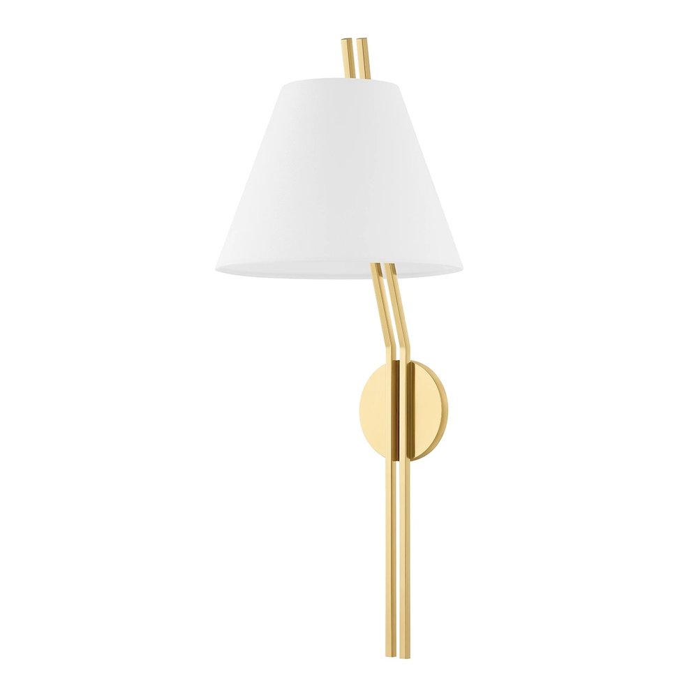 Jericho Wall Sconce In Aged Brass Color. Picture 3