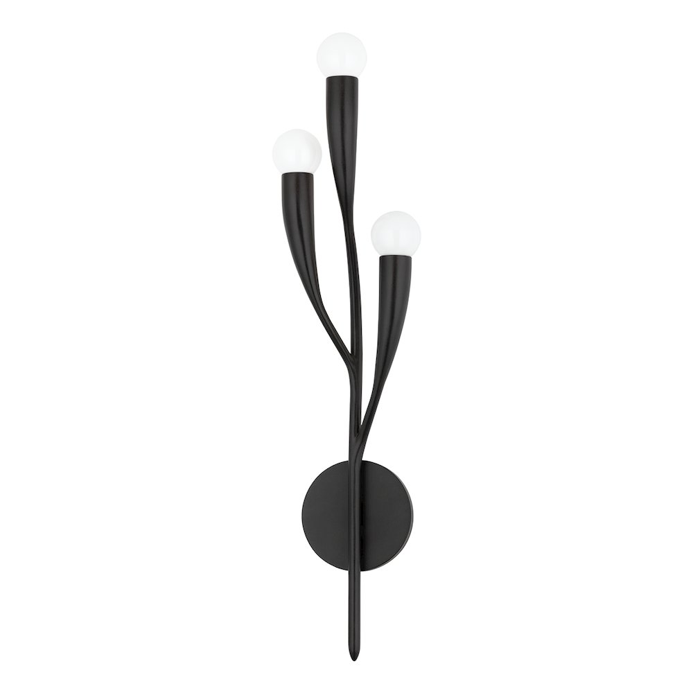 Labra Wall Sconce, Aged Iron. Picture 1