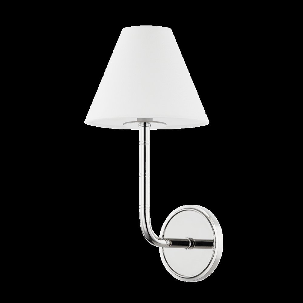 Trice Wall Sconce, Polished Nickel. Picture 1