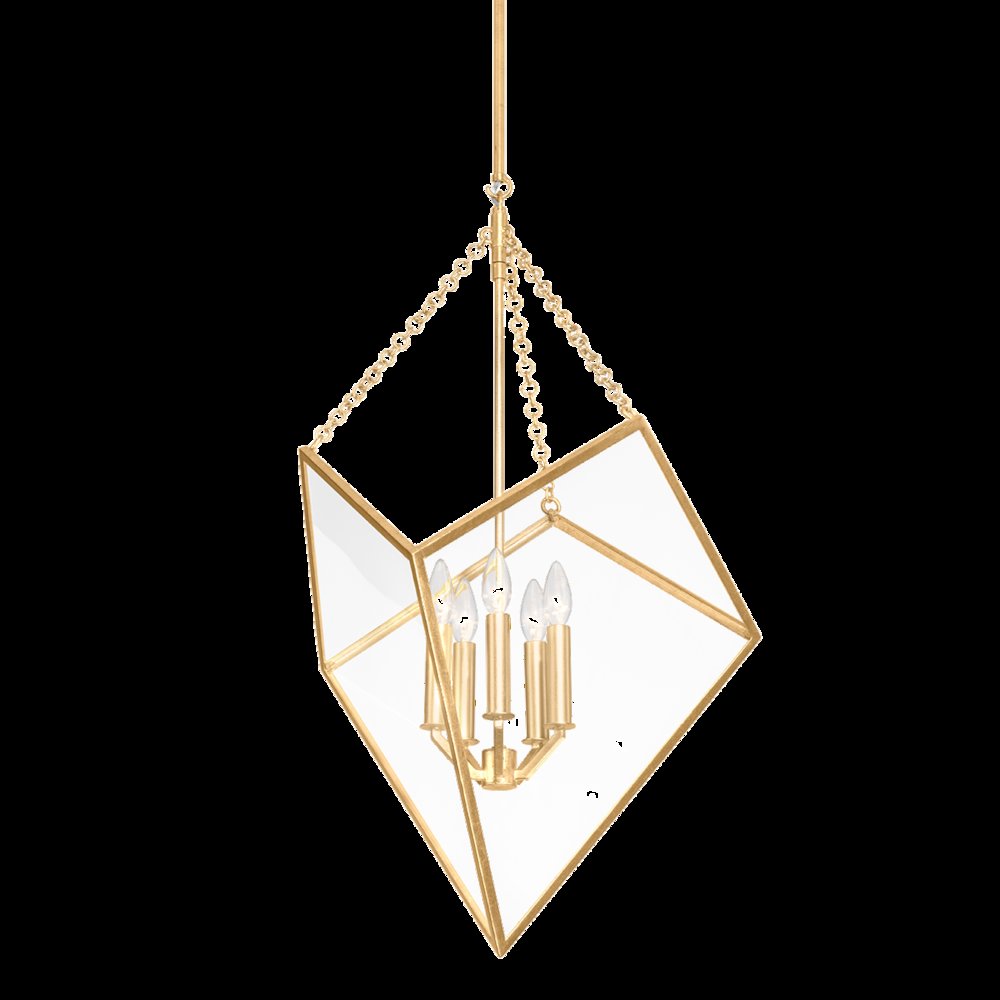 Brookfield Lantern, Vintage Gold Leaf. Picture 1