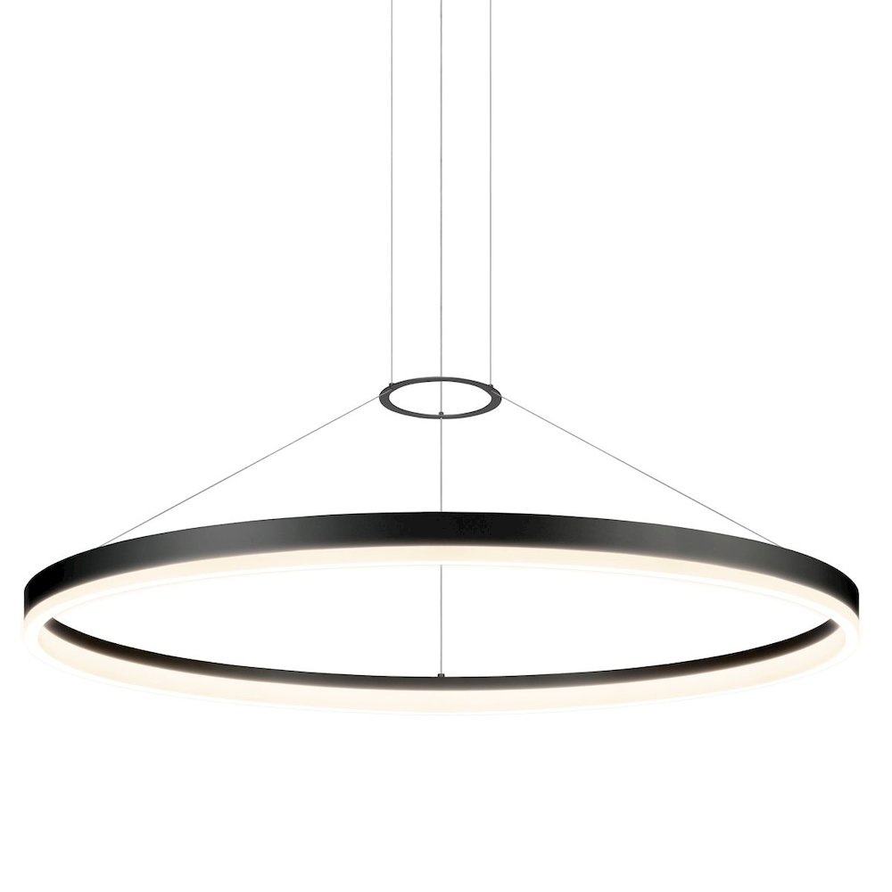 Corona Pendant, Satin Black. Picture 1