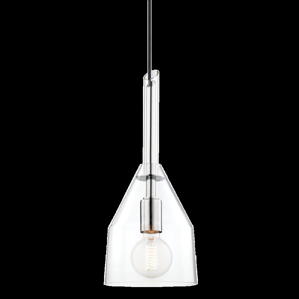 Sloan Pendant, Polished Nickel. Picture 1