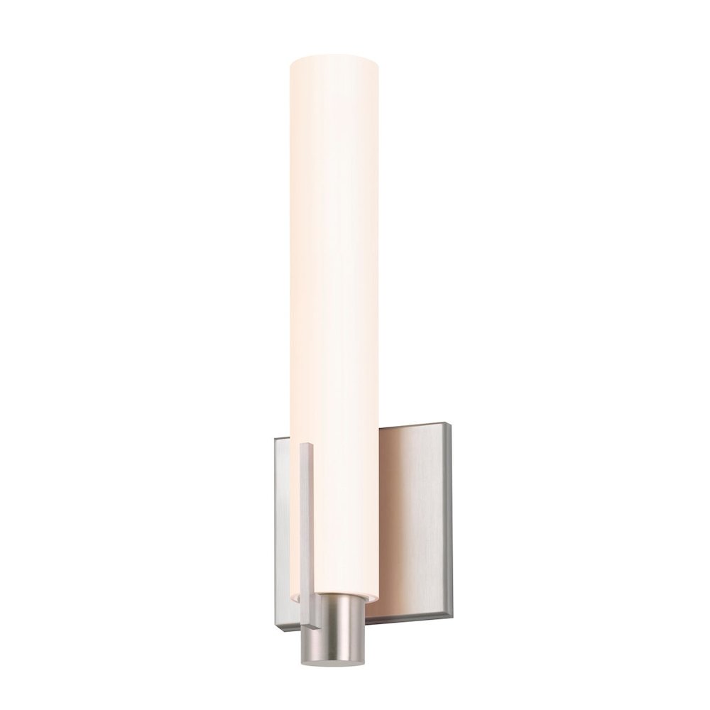 Tubo Slim LED Bath and Vanity, Satin Nickel. Picture 1