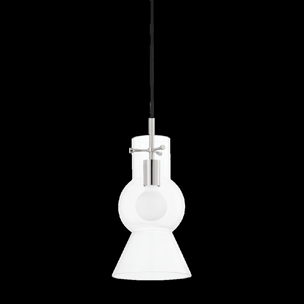 Mirabel Pendant, Polished Nickel. Picture 1