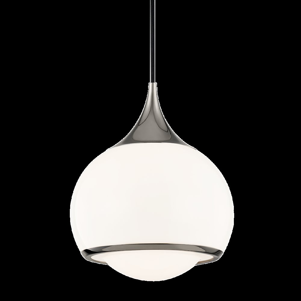 Reese Pendant, Polished Nickel. Picture 1